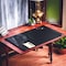 Dacasso Black Leather Side-Rail Desk Pad/Desk Protector, 38" x 24" PR-1025 - alternate 5